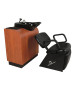 Collins QSE 1850L Lever-Control Shampoo Chair w/ Leg-Rest-image4