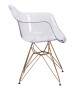 Allure Reception Chair With Gold Frame-image2