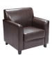 Diplomat Leather Reception Chair-image3