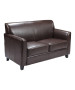 Diplomat Leather Reception Loveseat-image3