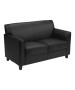 Diplomat Leather Reception Loveseat-image2