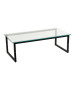 Contemporary Glass Reception Center Table-image1