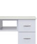 J&A White Granite Top Manicure Table-image13