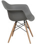 Clarke Reception Chair w/ Wood Base-image2