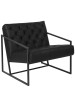 Keane Tufted Leather Chair w/ Metal Frame-image5