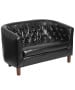 Churchill Reception Tufted Leather Loveseat-image1