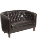 Churchill Reception Tufted Leather Loveseat-image3