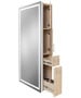 Pibbs 9110 Lumina LED Salon Mirror & Storage Server-image10