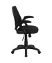 Mid-Back Black Mesh Chair with Mesh Seat-image2