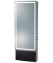 Pibbs 9110 Lumina LED Salon Mirror & Storage Server w/ Base-image1