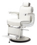 Takara Belmont BB-225WHT Elite White Barber Chair-image1