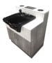 Collins 6811-32 LaCarte Anchor Cabinet w/ Shampoo Bowl-image2