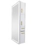 Pibbs 9110 Lumina Gold Handle LED Salon Mirror & Storage Server-image11