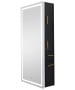 Pibbs 9110 Lumina Gold Handle LED Salon Mirror & Storage Server-image1