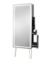 Pibbs 9110 Lumina LED Salon Mirror & Storage Server w/ Legs-image8