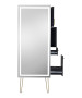 Pibbs 9110 Lumina LED Salon Mirror & Storage Server w/ Legs-image15