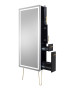 Pibbs 9110 Lumina LED Salon Mirror & Storage Server w/ Legs-image7