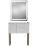 Pibbs 6002 Capri Styling Station w/ Legs & LED Mirror-image9