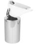 Paris Chrome Pedestal Shampoo Unit-image3