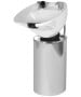 Paris Chrome Pedestal Shampoo Unit-image1