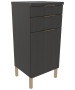 Collins E1012P Aspen Styling Station w/ Metal Legs-image1