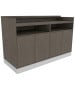 Collins E1165P-60 Nico Reception Desk w/ LED Light & Metal Toe Kick-image2