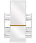 Milan Double Sided Styling Station w/ Shelf-image16