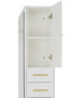 Milan Double Sided Styling Station w/ Shelf-image19