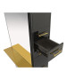 Milan Single Sided Styling Station w/ Shelf-image9