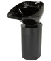 Paris Black Pedestal Shampoo Unit-image1