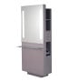 Belvedere OP252-HPL Opal Styling Station w/ Shelf-image1