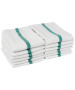 White Barber Towels - 12 Pack-image1