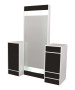 Collins 6623 Edge Back-to-Back Styling Vanity w/ Back-Lit Mirrors-image1