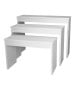 Collins 6648 Zada Set of 3 Nesting Retail Tables-image1