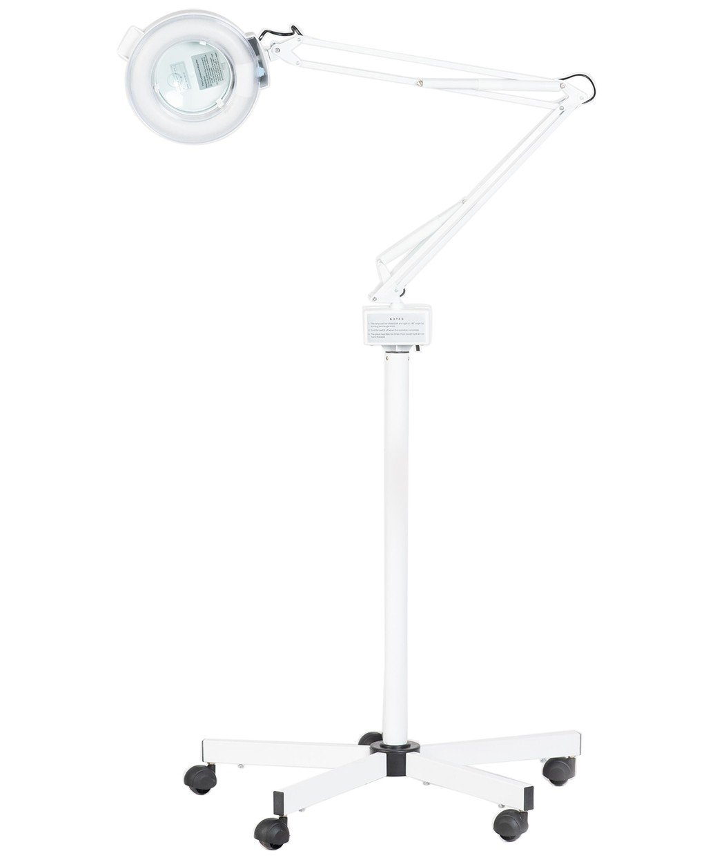 Marilyn Magnifying Lamp on Rolling Mag Lamp & Stand