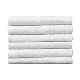 Economy White Towels - 12 Pack