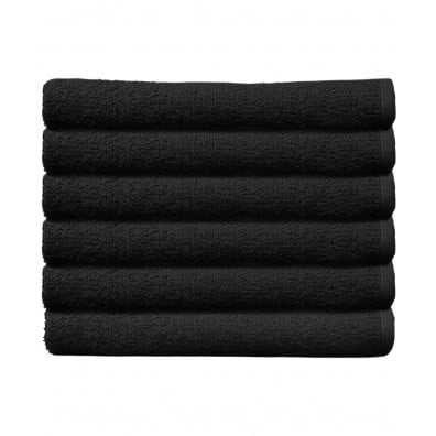 12 Pack Black Towels from Buy-Rite Beauty