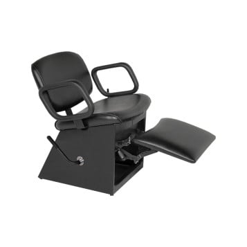 Collins QSE 1850L Lever-Control Shampoo Chair w/ Leg-Rest