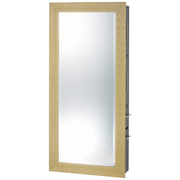 Pibbs Diamond Salon Mirror & Storage Server