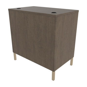 Collins E1163 Aspen Appointment Desk w/ Metal Legs