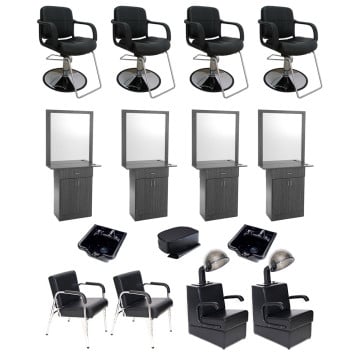 4 Operator Miami w/ Mirror Salon Package