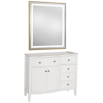 Denali 42" Vanity Styling Station & Mirror