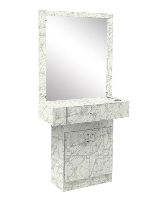 Econo Styling Station With Mirror