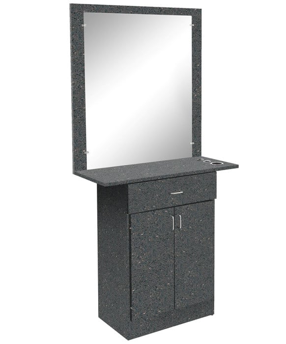 Miami Styling Station With Mirror