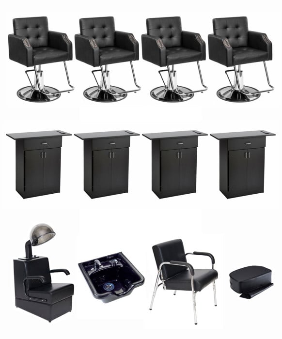 4 Operator Silver Antica Salon Package