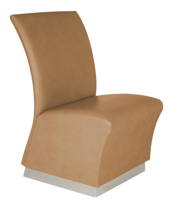 Collins QSE 1975 Lanai Reception Chair w/ Toe-Kick Base