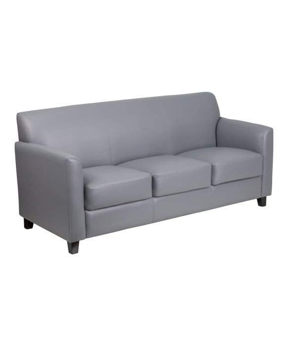 Diplomat Leather Reception Sofa