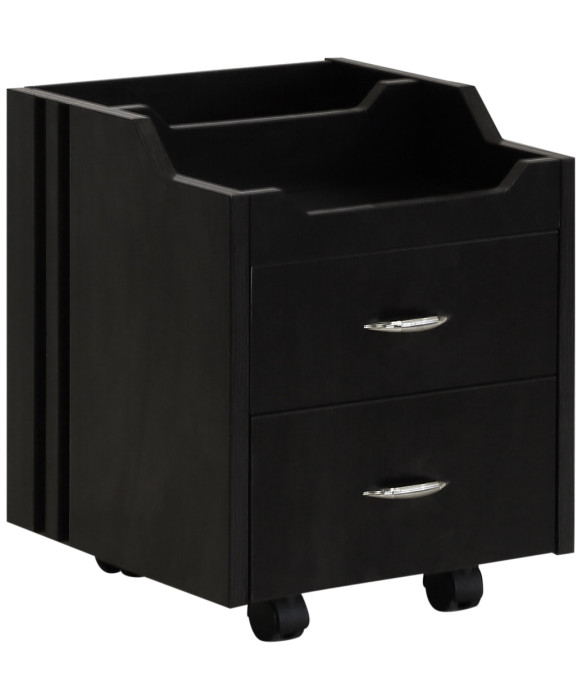 J&A Wood Top Pedicure Cart