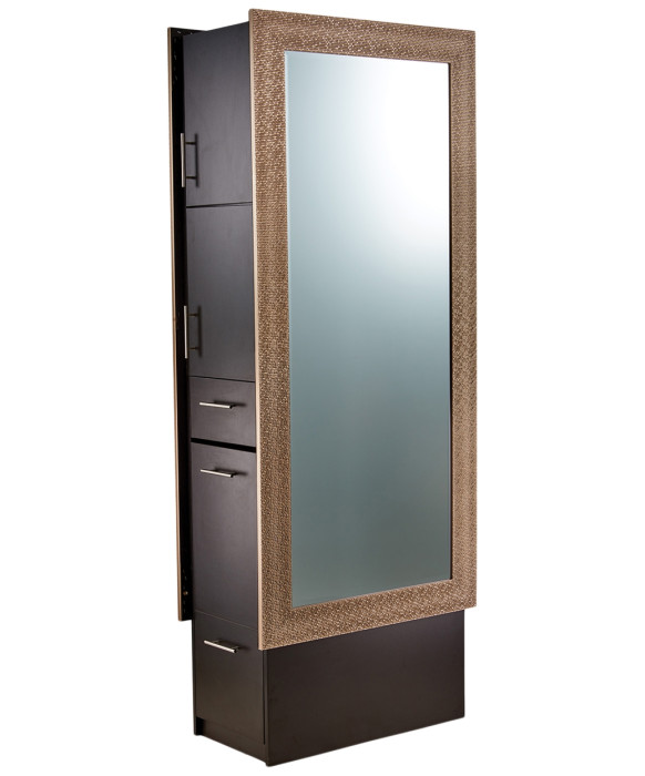 Pibbs Diamond Mirror Double Sided Styling Station