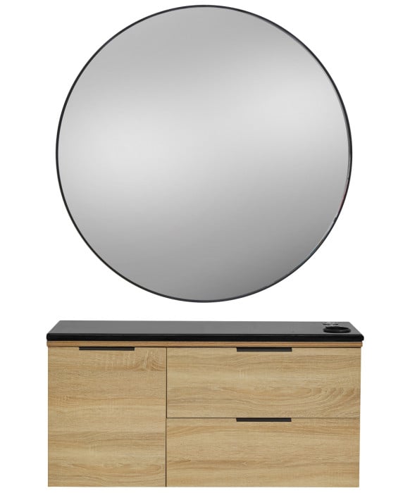 Pibbs 6002 Capri Styling Station & Standard Mirror